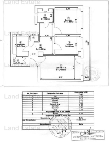 Mihai Bravu - Obor Apartament cu 3 camere